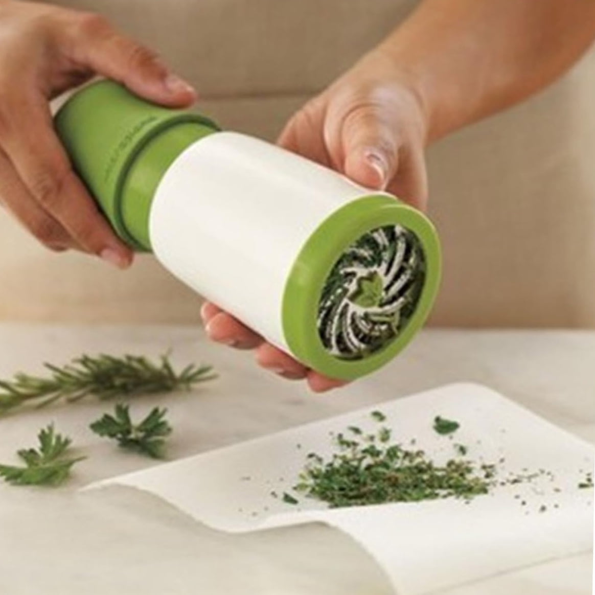 2-Pack Multi-functional Vegetable Chopper for Parsley, Cilantro, and Garlic. - Image 3